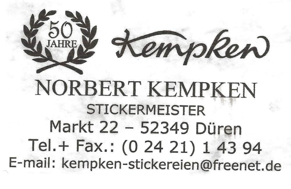 Norbert Kempken Stickermeister, Pokale